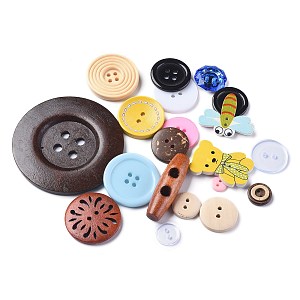 Bargain Deals On Wholesale plastic toggle buttons For DIY Crafts